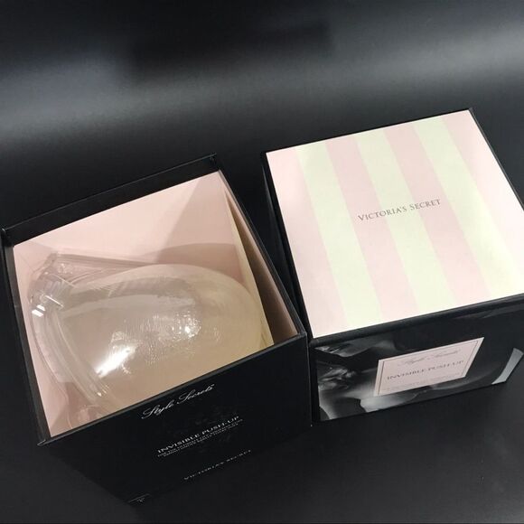 $68 Victorias Secret Invisible Push-up Clear Bra Ultimate lift adhesive cups (B) - Picture 1 of 5